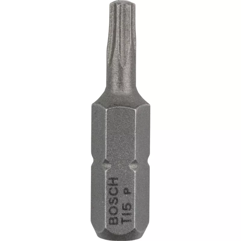 Puntas de atornillar Bosch extra duras, 3 uds., Torx, T15, acero, T15, 25 mm