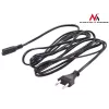 Maclean MCTV-809 Cable de alimentación de enchufe EU a Figure-8 (C7), 1,5 m