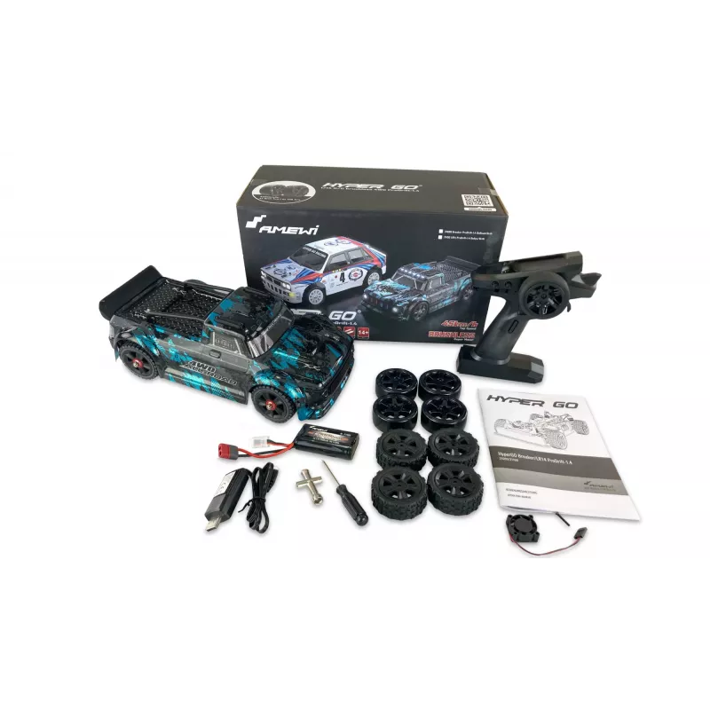Coche Amewi Hyper Go Breaker Prodrift 1.4 motor eléctrico 1:14
