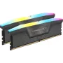CORSAIR VENGEANCE RGB 32GB 2x16GB DDR5 6000MT/s DIMM Unbuffered 36-44-44-96 Std PMIC AMD EXPO disipador gris PCB negro 1,4V