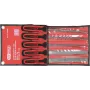 Juego de limas ks tools 5 piezas modelo 140.3000 — juego de limas para metal, varias formas y tamaños