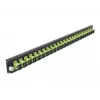 Panel frontal para caja de empalme DeLOCK 19 pulgadas 24 puertos SC Simplex verde lima