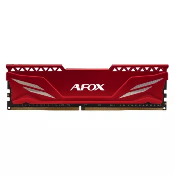 RAM DDR4 de sobremesa AFOX 16GB 3200MHz CL16 1x16GB 1,35 V sin búfer Rojo