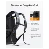 inateck Mochila para portátil 15,6 BP01009 negra 22-26,8 L
