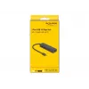 Hub USB DeLOCK 10 Gbit/s con 2,5 Gigabit LAN y PD 85 vatios