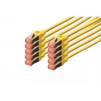 Cable de red Ethernet Digitus DK-1644-005-Y-10 amarillo