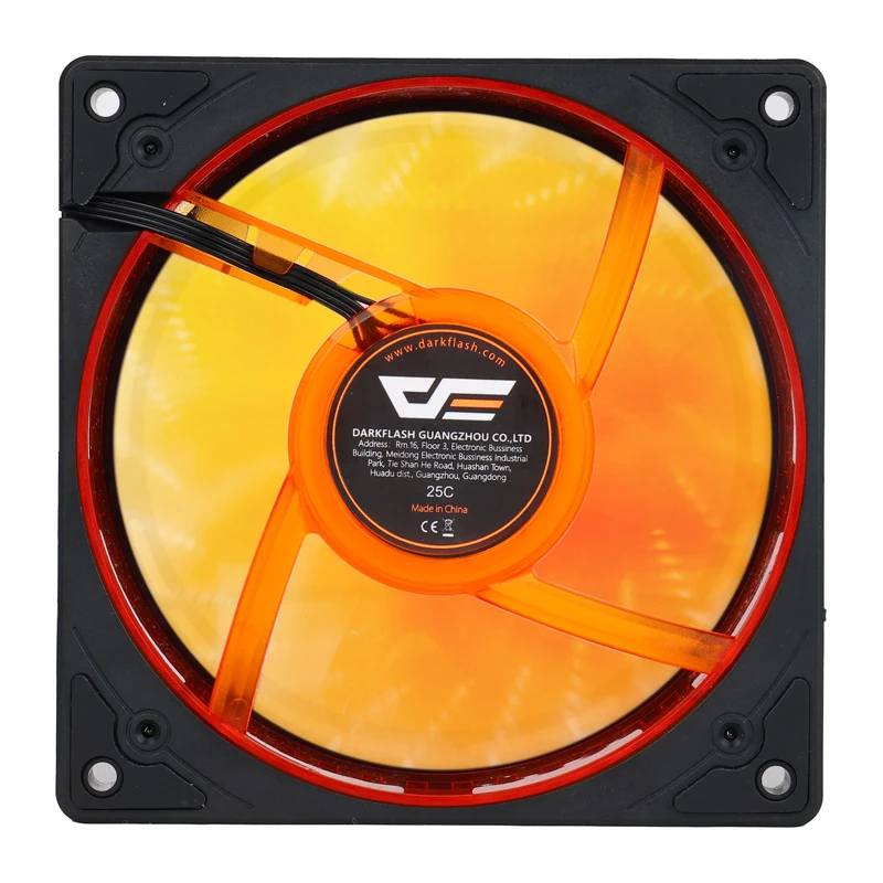 Ventilador de refrigeración Darkflash DE8 (negro)