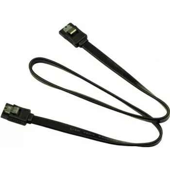 Inter-Tech - Cable SATA - Serial ATA 150/300/600 - SATA a SATA - 50 cm - con clip (88885310)
