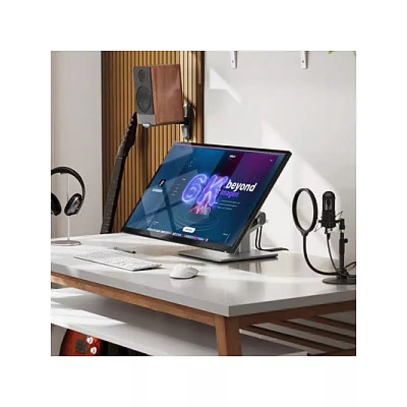 Alogic CLARITY Touch 32 UHD monitor 6K 95W PD con soporte