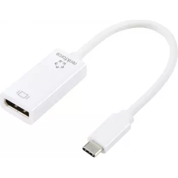 Renkforce adaptador USB-C®, DisplayPort [1x conector macho USB-C® - 1x conector hembra DisplayPort] 0,15 m (RF-6056894)