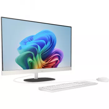 AIO HP 24-ct2450ng 23,8 FHD Ryzen AI 5 340 16GB/1TB SSD Win11 BX8Y9EA#ABD blanco – distribución del teclado posiblemente alemán