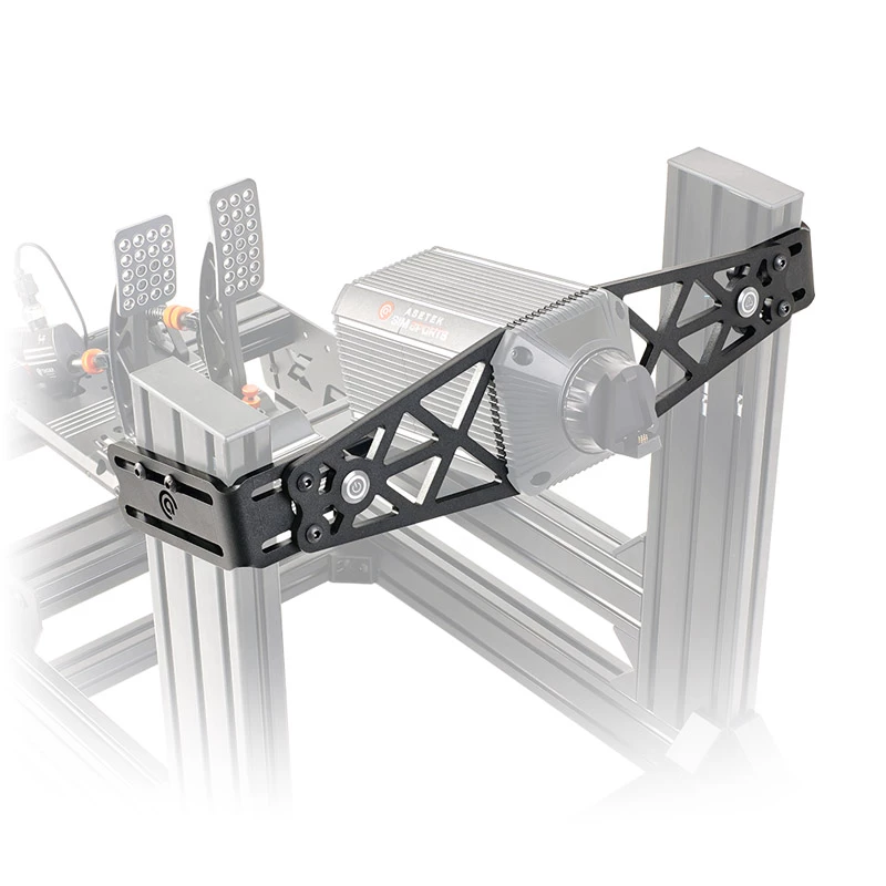 Soporte de montaje Asetek SimSports Acero Negro 135x535x168mm