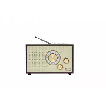 Radio OR Nightingale USB/BT marrón oscuro