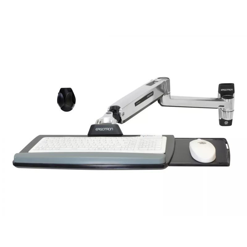 Brazo de teclado para montaje en pared Ergotron LX Sit-Stand