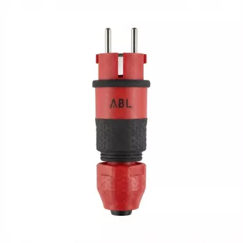 ABL 100000069 Conector macho profesional SCHUKO & fr-be 2Elamid-2K rt sv IP54 Tipo (100000069)