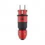 ABL 100000069 Conector macho profesional SCHUKO & fr-be 2Elamid-2K rt sv IP54 Tipo (100000069)