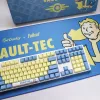 Teclado gaming Ducky x Fallout Vault-Tec Limited Edition One 3 + alfombrilla - MX-Silent-Red (US)