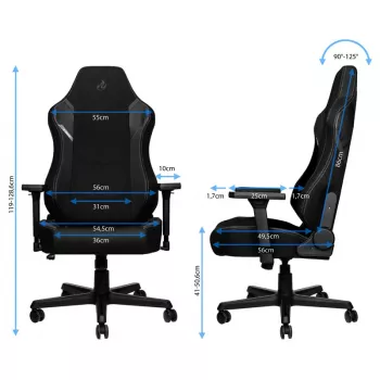 Nitro Concepts X1000 asiento acolchado respaldo acolchado