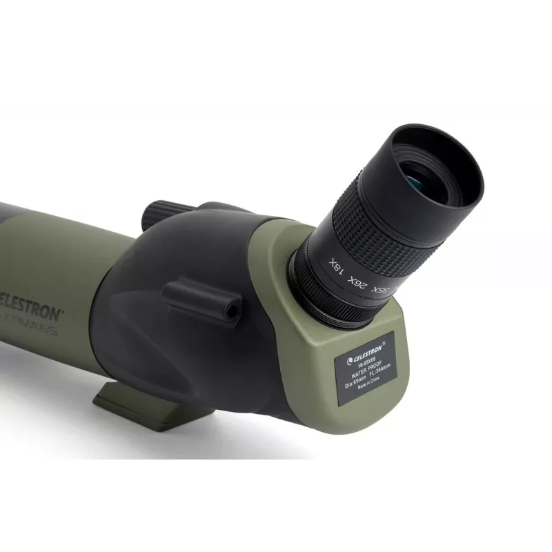Telescopio terrestre Celestron Ultima 65 55x BaK-4 negro, gris