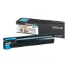 Lexmark - Alta capacidad - Cian - Original - cartucho de tóner LCCP - para C935dn, 935dtn, 935dttn, 935hdn (0C930H2CG)
