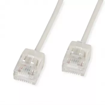 ROLINE cable de red UTP Cat.6A, RJ45 ultracorto, gris, 3 m – Red – UTP (21.15.4403)