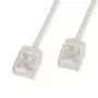 ROLINE cable de red UTP Cat.6A, RJ45 ultracorto, gris, 3 m – Red – UTP (21.15.4403)