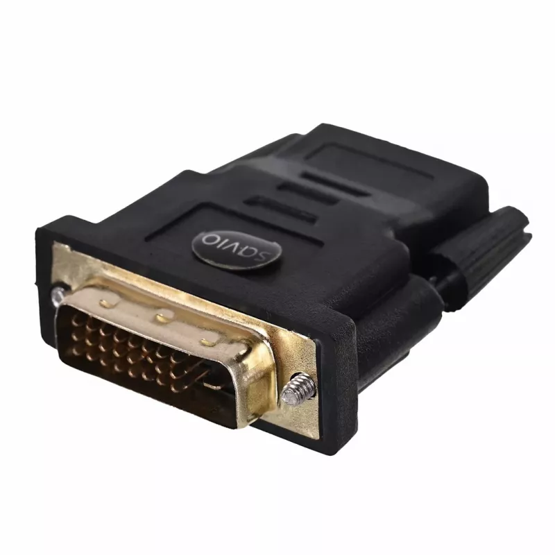 Savio - CL-21 - HDMI - DVI - conector hembra / conector hembra - negro (cl-21)