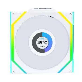 Ventilador Lian Li UNI FAN SL Wireless 120 12 cm Blanco 3 uds. 28,5 dB 64,05 cfm
