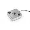 Bloque de agua para refrigeración líquida Alphacool 13447 Latón Cobre Plata RGB 5V