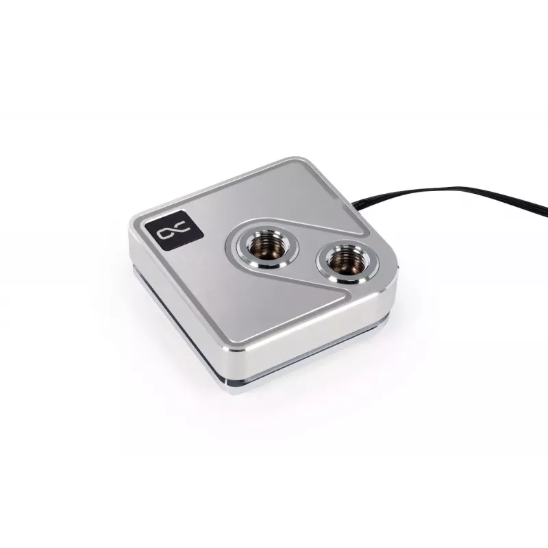 Bloque de agua para refrigeración líquida Alphacool 13447 Latón Cobre Plata RGB 5V