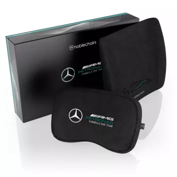 noblechairs set de cojines de espuma viscoelástica - Mercedes-AMG Petronas Formula One Team Edition