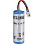 Batería de repuesto de Li-Ion VOLTCRAFT 18500 tipo 18500, compatible con (detalles) termómetro IR IR1000-50CAM, IR-1600 CAM 18500 (18500)