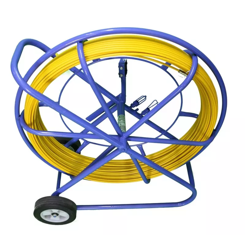 Guía pasacables Extralink Pilot 9mm 200m, fibra de vidrio FRP, diámetro 9mm, longitud 200m, amarillo