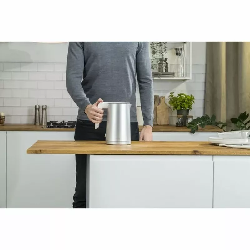Hervidor eléctrico ZWILLING 1 l 1850 W acero inoxidable, base 360°, función de mantenimiento del calor