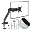 Soporte de monitor Maclean, pistón de gas, 17-32, 2-10kg, negro, MC-133