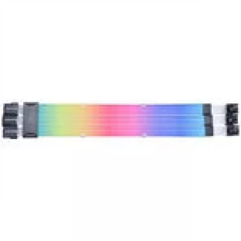 Cable de alimentación Lian Li Strimer Wireless GPU 3x 8 pines ARGB PW12-1W — conector de alimentación GPU ARGB inalámbrico (3×8 pines)