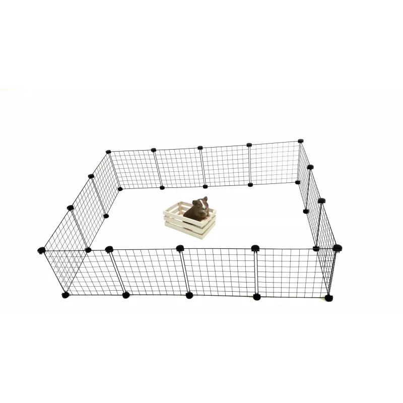 Parque modular para perros C&C 180x75 cm