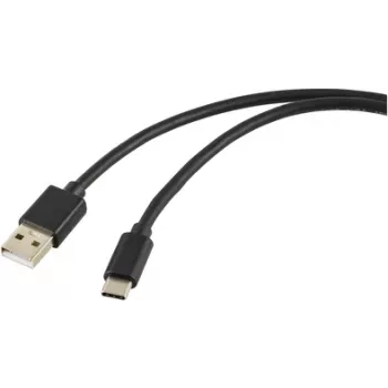 Renkforce RF-5771532 cable USB negro