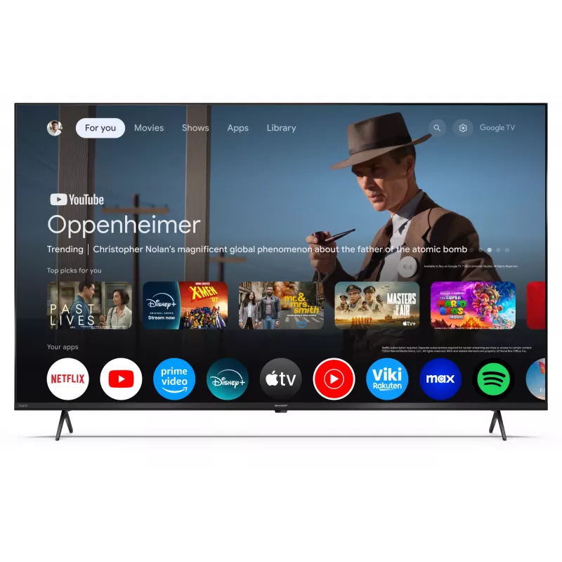 Smart TV Sharp 50HL4265E 50 Google TV UHD