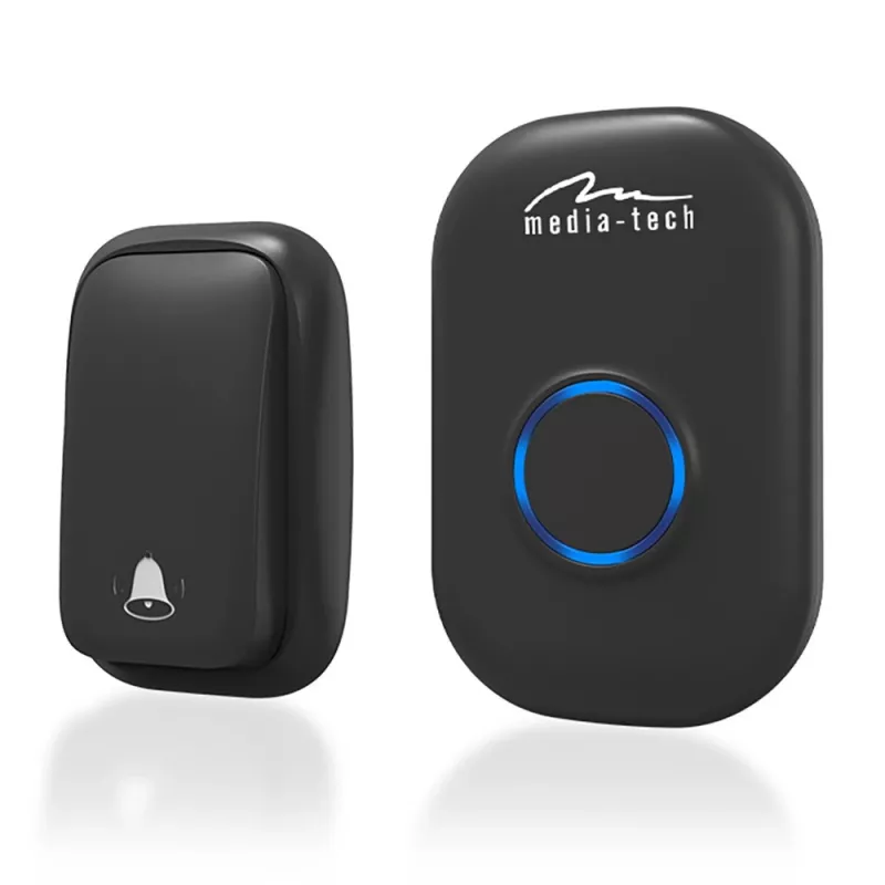 Timbre de puerta Media-Tech MT5701 negro
