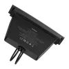 Hub Baseus T-Space con cables USB-C a Lightning para vehículos Tesla (negro)