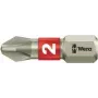 Punta de destornillador Wera 3851/1 TS PH1 × 25 mm acero inoxidable