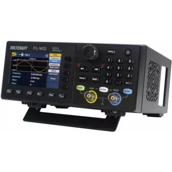 VOLTCRAFT FG-1602 Generador de funciones alimentado por red 1 µHz - 60 MHz 2 canales arbitrario (VC-13082815)