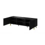 Mueble RTV Cama PAFOS 150x42x52 negro mate