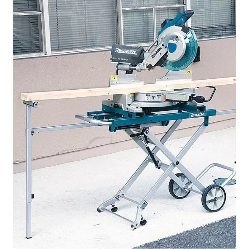 Makita WST05 Soporte para sierras de inglete 4 patas Azul, Gris
