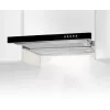 Campana extractora de encimera Akpo WK-7 Light Glass 50 acero inoxidable, negra