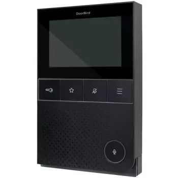 Videoportero IP DoorBird A1101 Black Edition — Estación de puerta para control de acceso por vídeo IP (Modelo A1101)