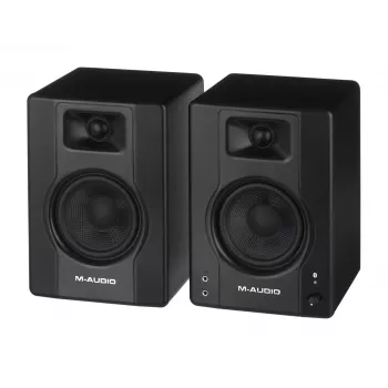 M-AUDIO BX4 BT 2x altavoces negros con cable + Bluetooth 50 W