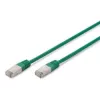 Cable de red Digitus CAT 5e SF/UTP RJ-45 0,5 m verde