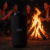 Altavoz estéreo Bluetooth portátil SQUEAK SQ1008 — 14W RMS, Bluetooth 5.3, 1200 mAh, IPX4, FM, LED, AUX, USB